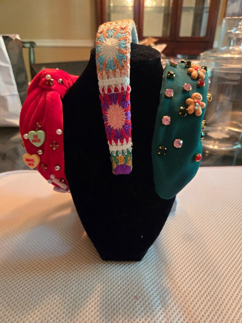 3 headbands, all new, never worn. All different vibes, cute for any age
